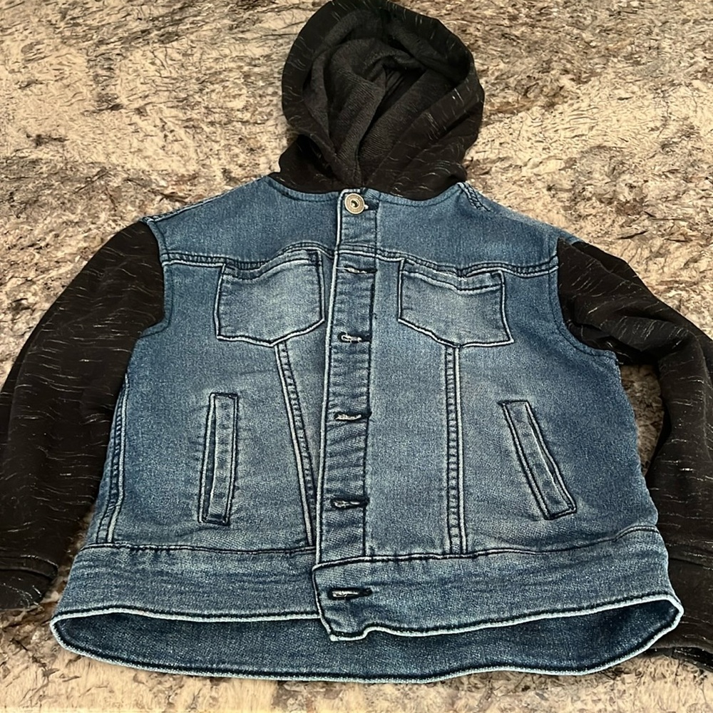 Hoodie Jean Jacket